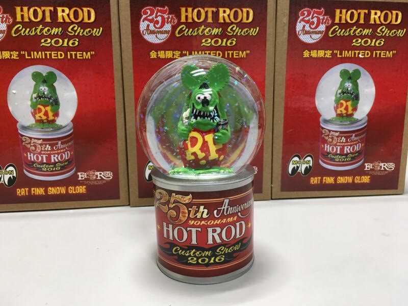 snowglobe箱付きですrat fink snow globe ムーンアイズ　スノードーム